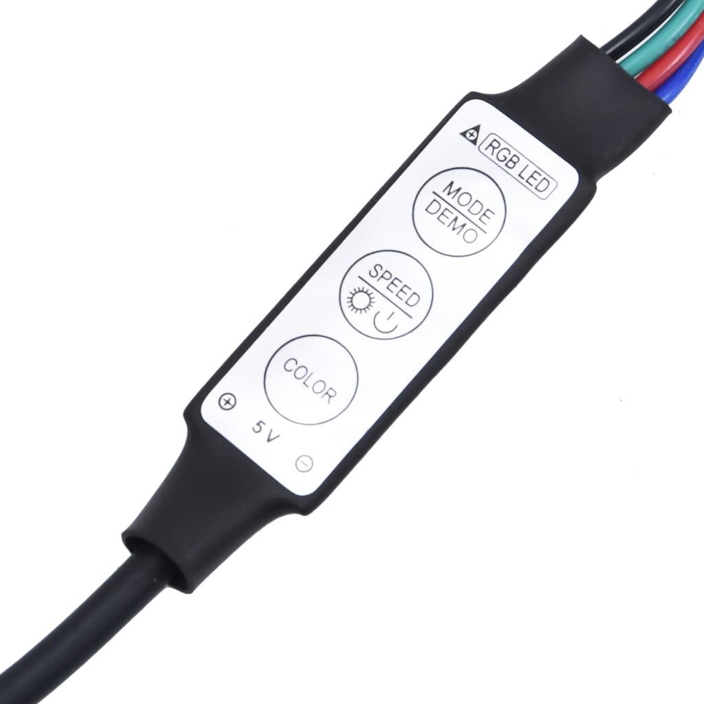 Servanta cu lumini LED, stejar sonoma, 81x37x67 cm — imaginea 12