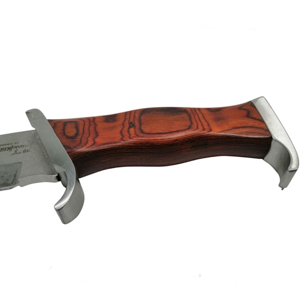 Set Cutit Baioneta 42 cm si Maceta Rambo 56,5 cm, IdeallStore®, Teaca inclusa — imaginea 7