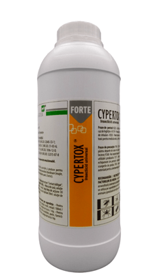 Insecticid profesional impotriva gandacilor, puricilor, mustelor, tantarilor, furnicilor - Cypertox FORTE 1L