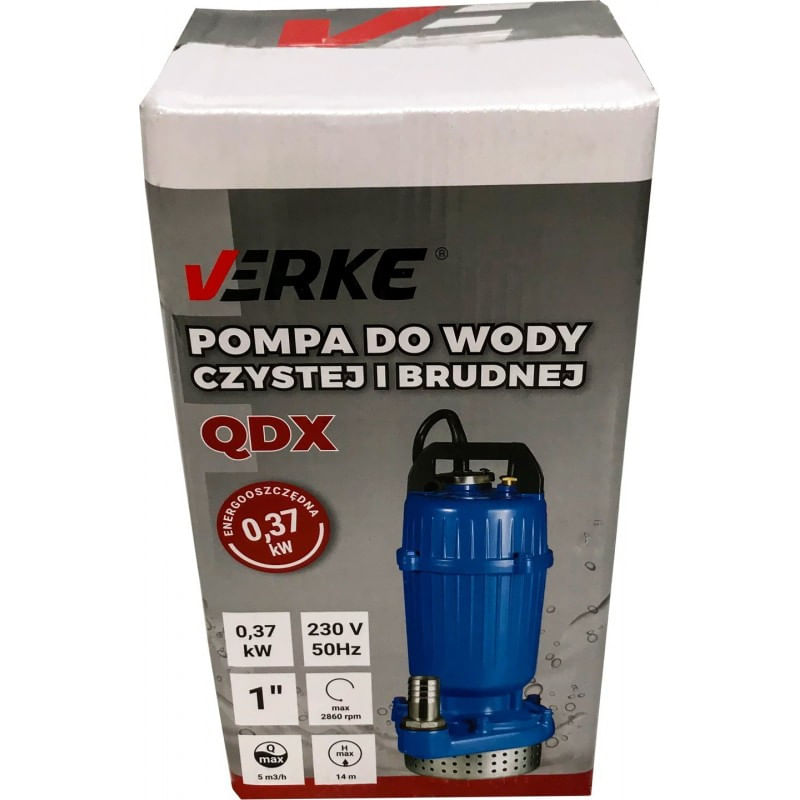 Pompa pentru apa murdara si drenaj 370W 5mc/h VERKE V60021 — imaginea 4