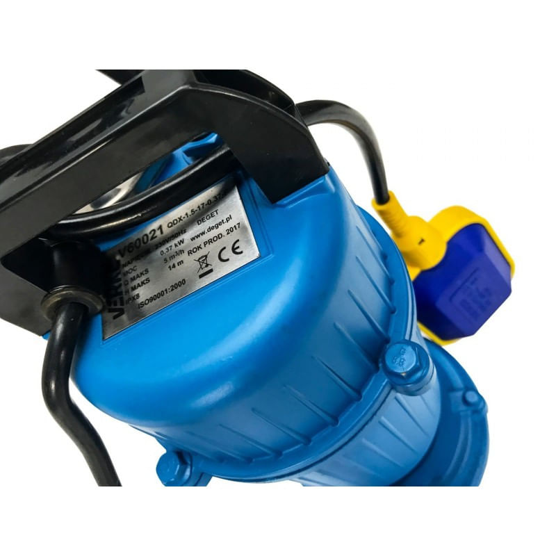 Pompa pentru apa murdara si drenaj 370W 5mc/h VERKE V60021 — imaginea 6