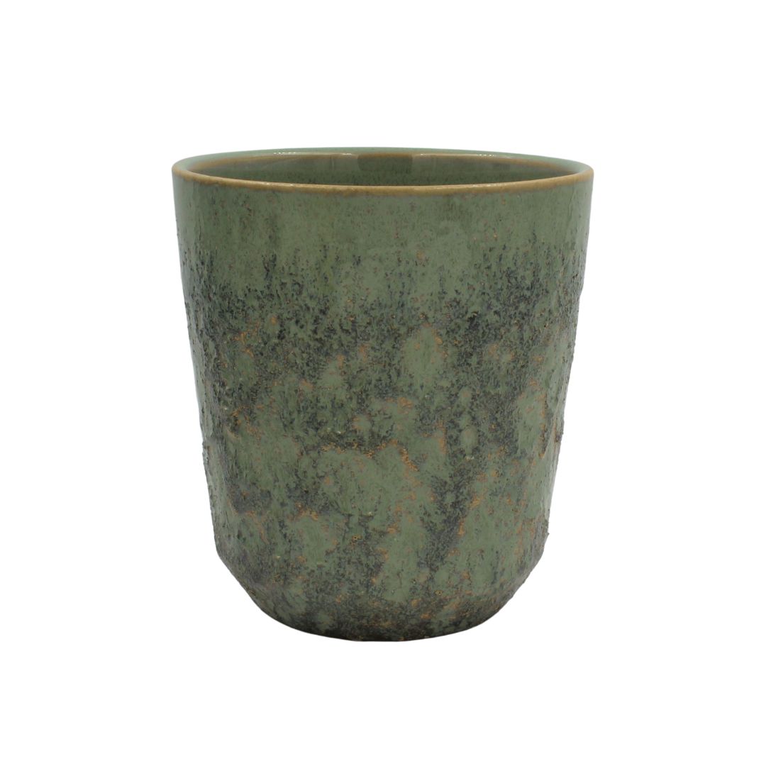 Masca de ghiveci verde Mica 15x12 cm — imaginea 2