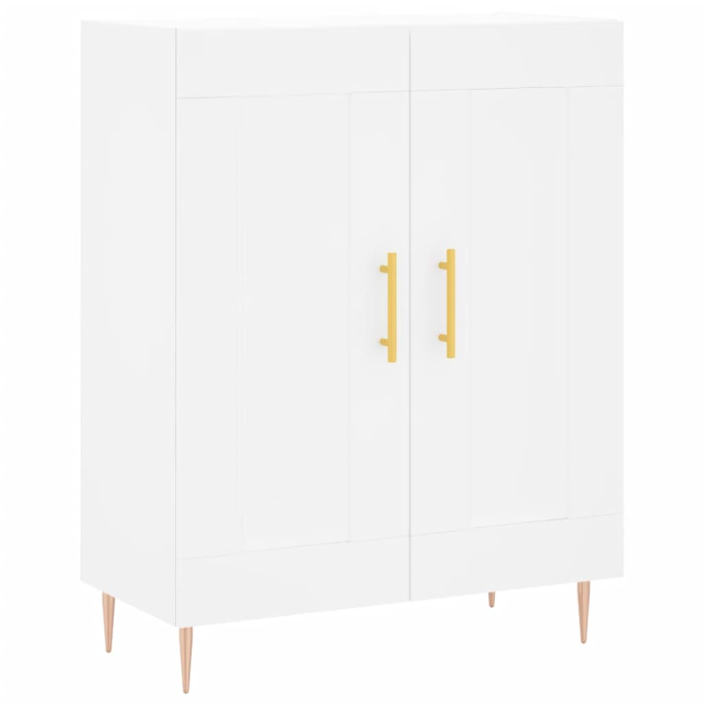 Servanta, alb, 69,5x34x90 cm, lemn compozit — imaginea 13