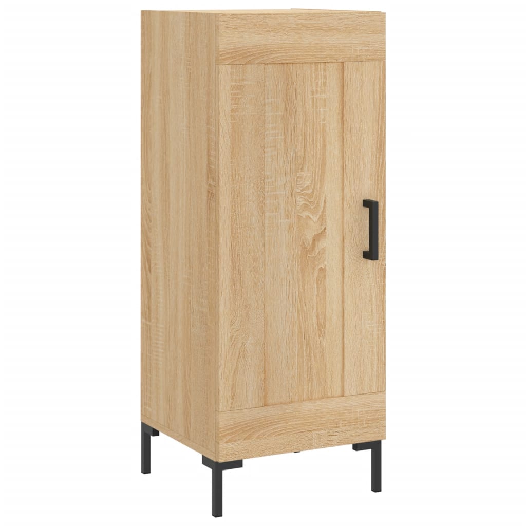 Servanta, stejar sonoma, 34,5x34x90 cm, lemn compozit — imaginea 13