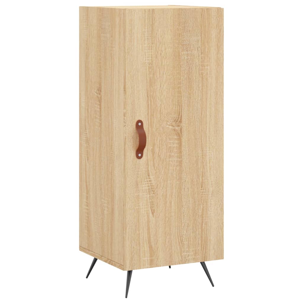 Servanta, stejar sonoma, 34,5x34x90 cm, lemn compozit — imaginea 13