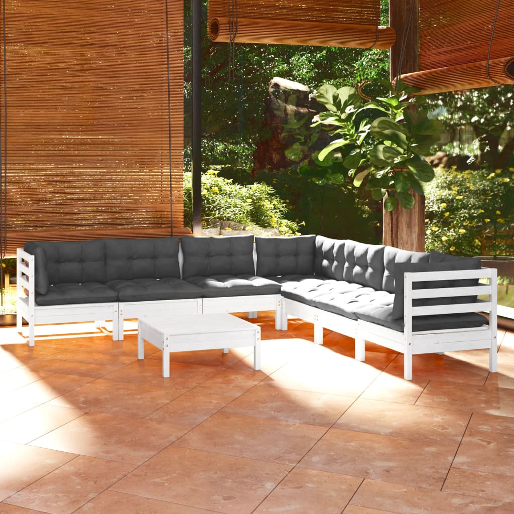 Set mobilier de gradina cu perne — imaginea 2