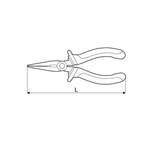 Patent cu varf ascutit drept 200mm, Topmaster Profesional 210115 - 2 | YEO