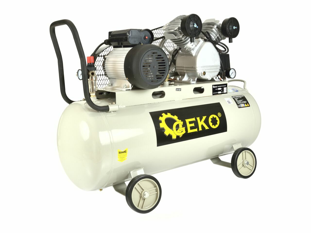 Compresor 100L, tipV BIG, 3kW, 390l/min, GEKO G80309 - 2 | YEO