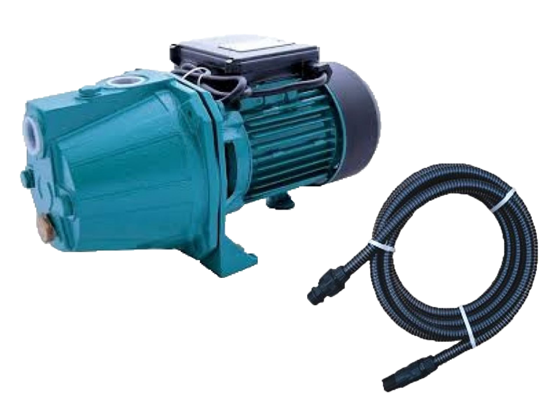 Kit pentru irigat, pompa de apa autoamorsanta APC JY 100A(A) 1500W cu furtun de aspirare 7m, 03020201/7m