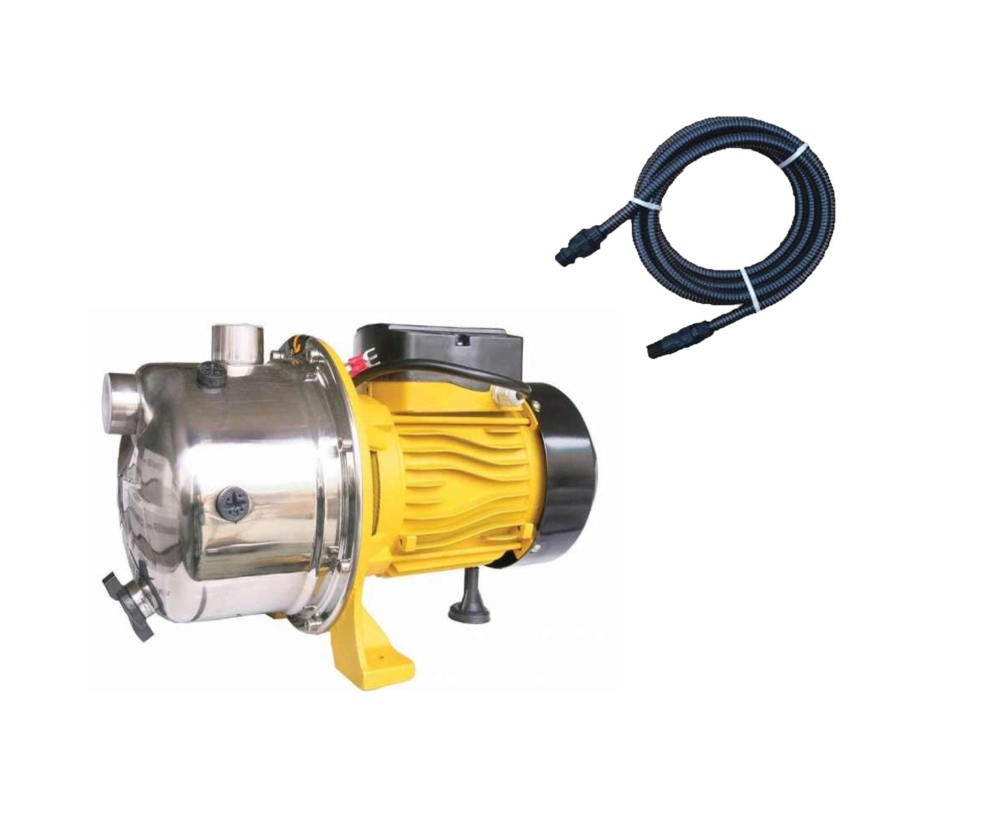 Kit pentru irigat pompa autoamorsanta Maxima JY1000 1.1 kW cu furtun de aspirare 7m, 03020404/7m