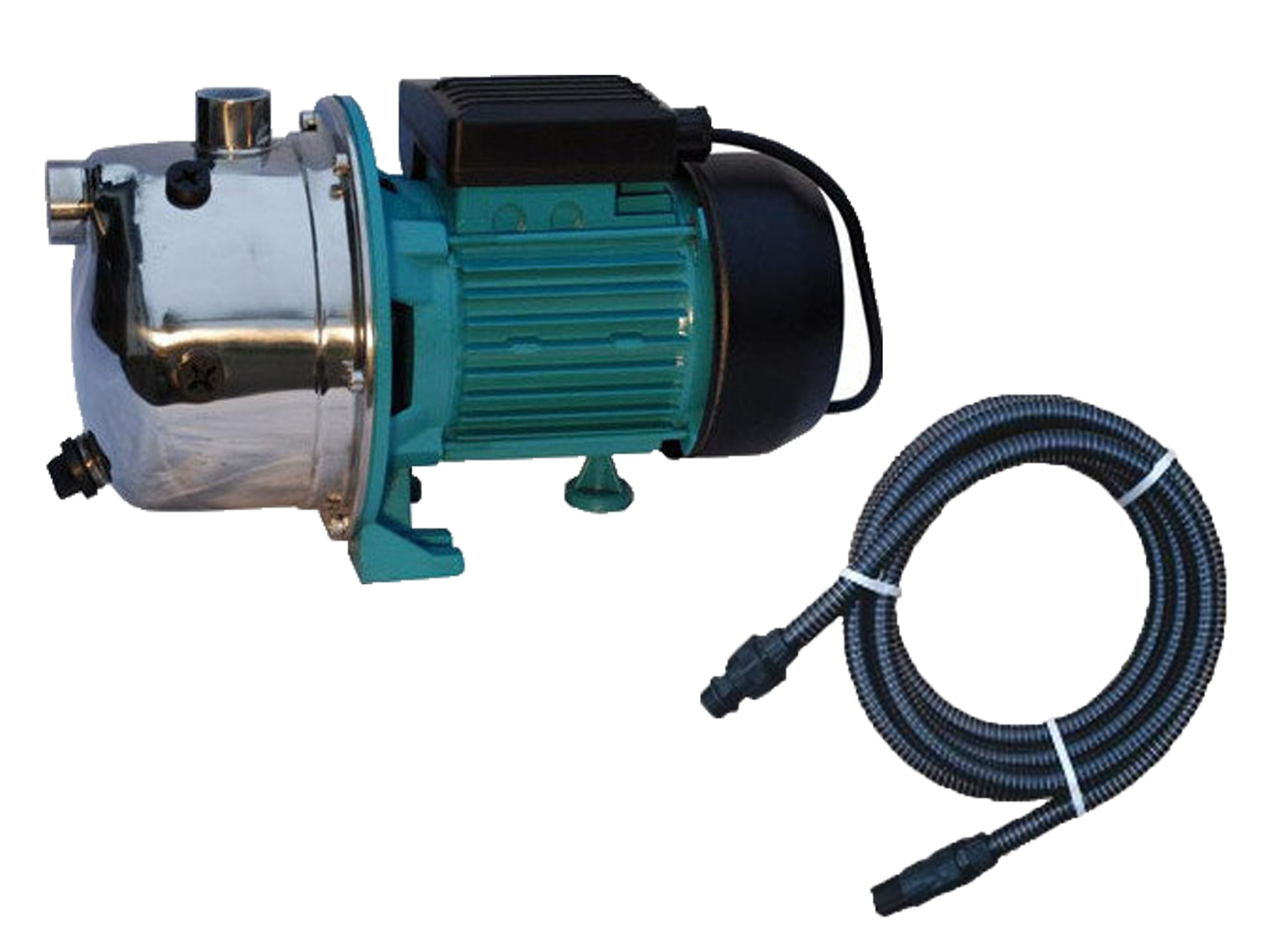 Kit pentru irigat, pompa de apa autoamorsanta APC JY 1000 1500 W cu furtun de aspirare 7m, 03020202/7m
