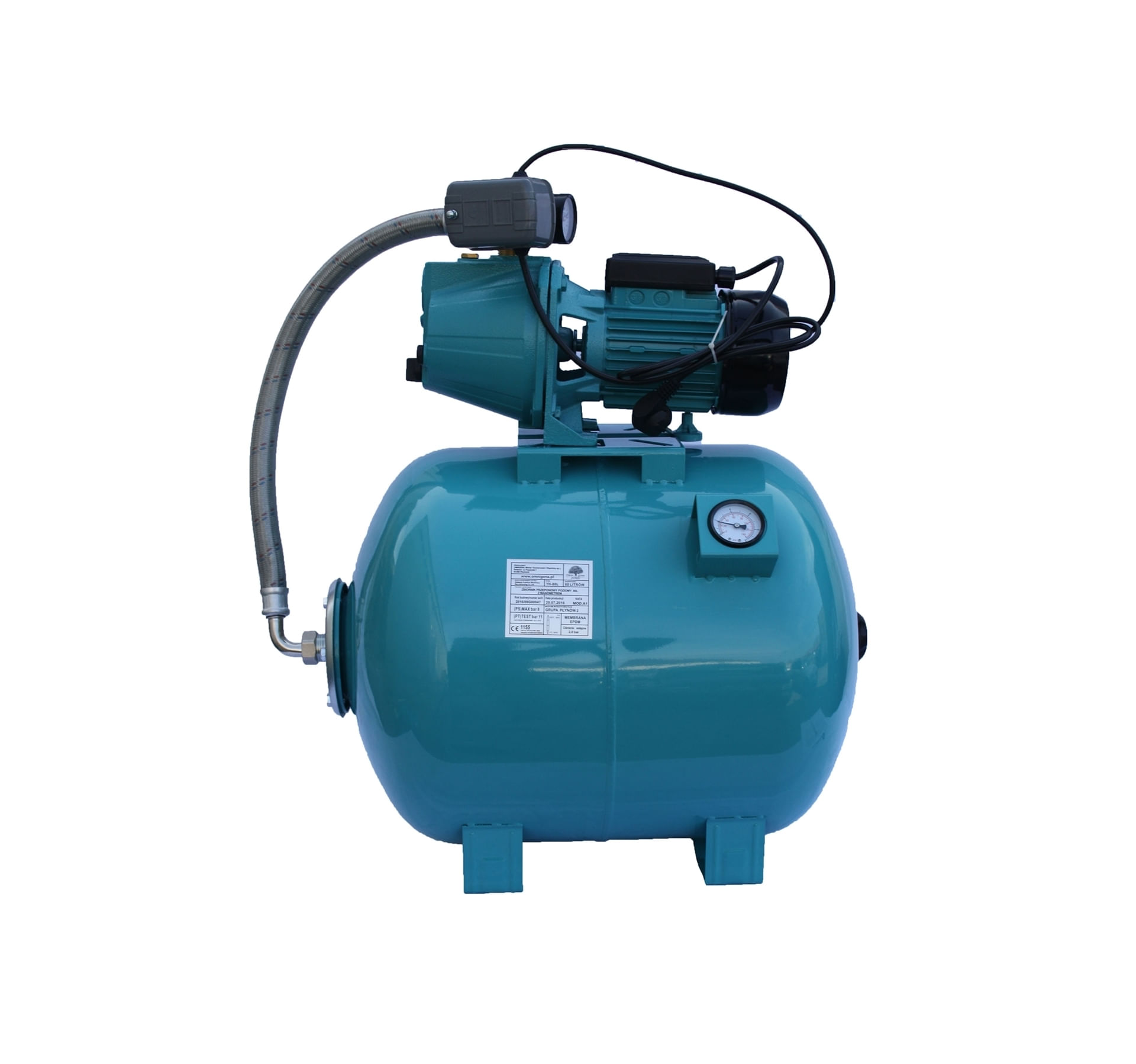 Hidrofor APC JY 100A(a)/100 rezervor 100 litri cu manometru, 1.5kW, 03020201/100M