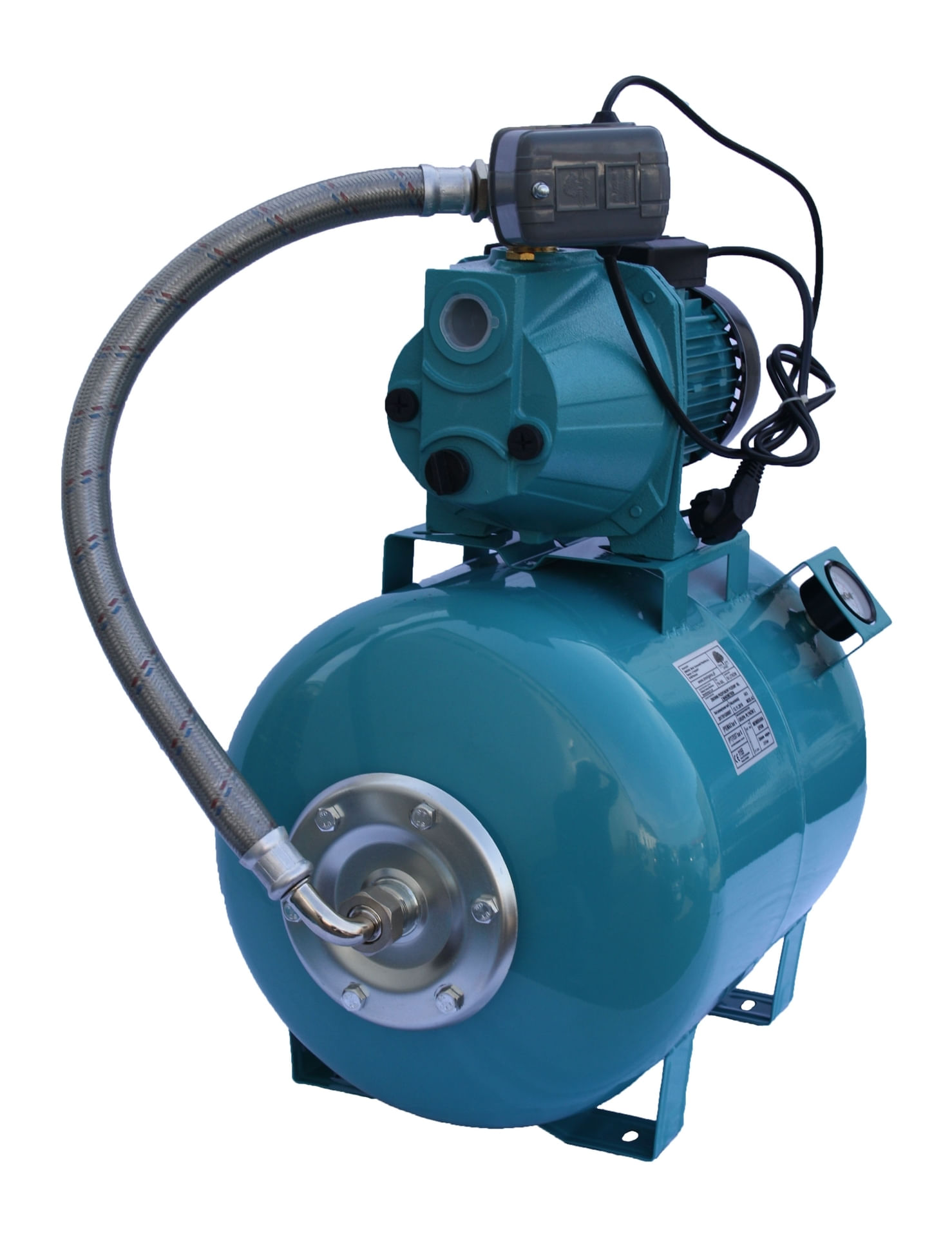 Hidrofor Omnigena JET 100A(a)/50 1.1 kW rezervor 50 Litri cu manometru, OM5000/50M — imaginea 2