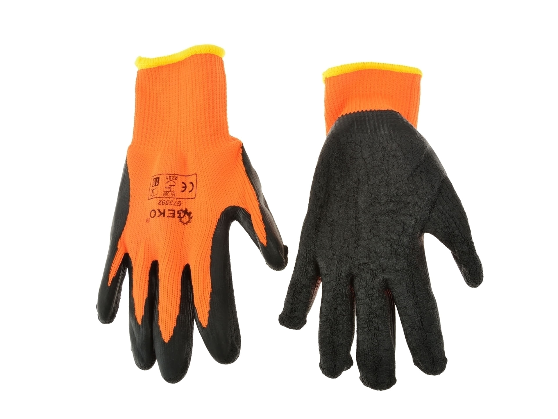 Manusi de iarna pentru protectie, ORANGE, marimea 8, Geko G73590