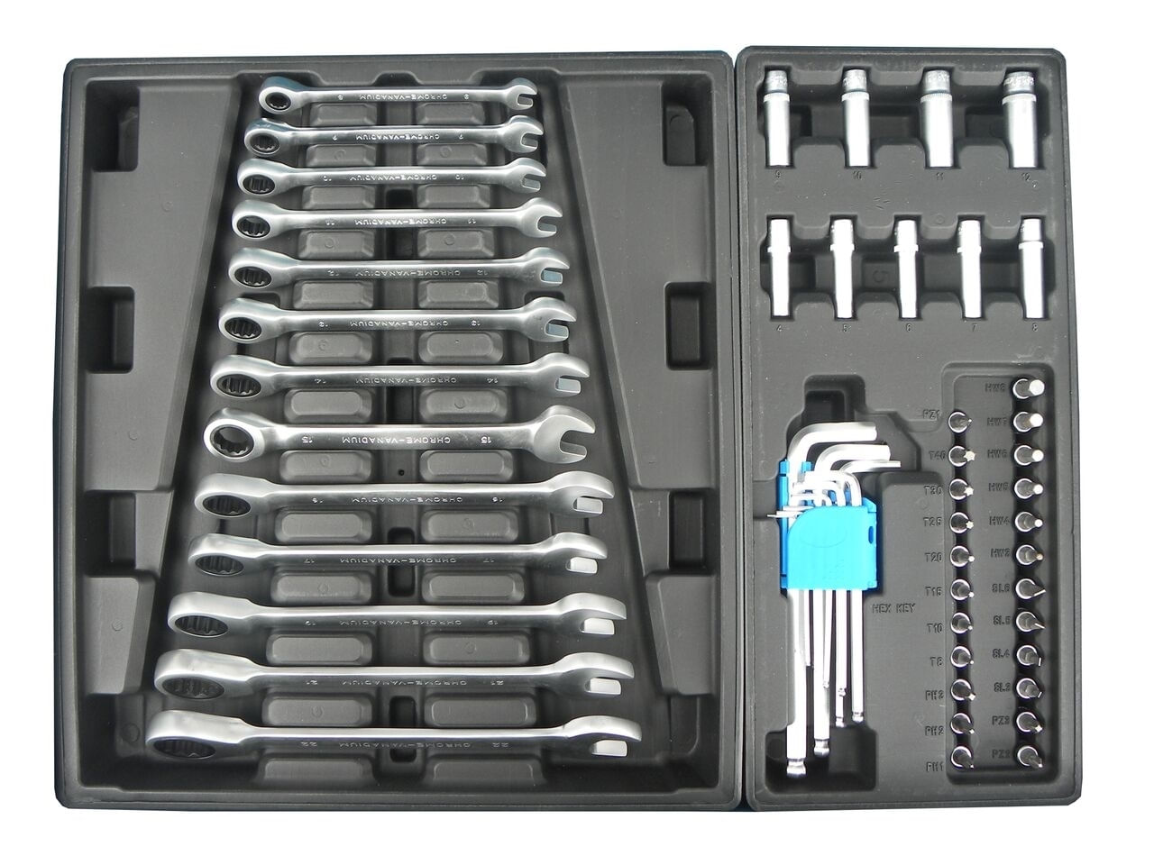 Dulap cu 245 scule pentru atelier + 6 sertare, Geko G10831 — imaginea 10