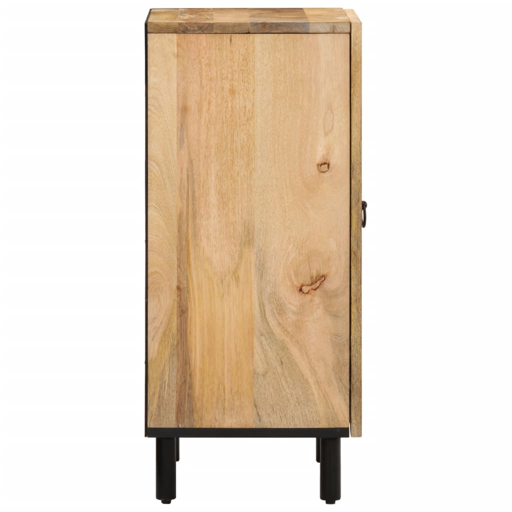 Dulap lateral, 40x33x75 cm, lemn masiv de mango — imaginea 4