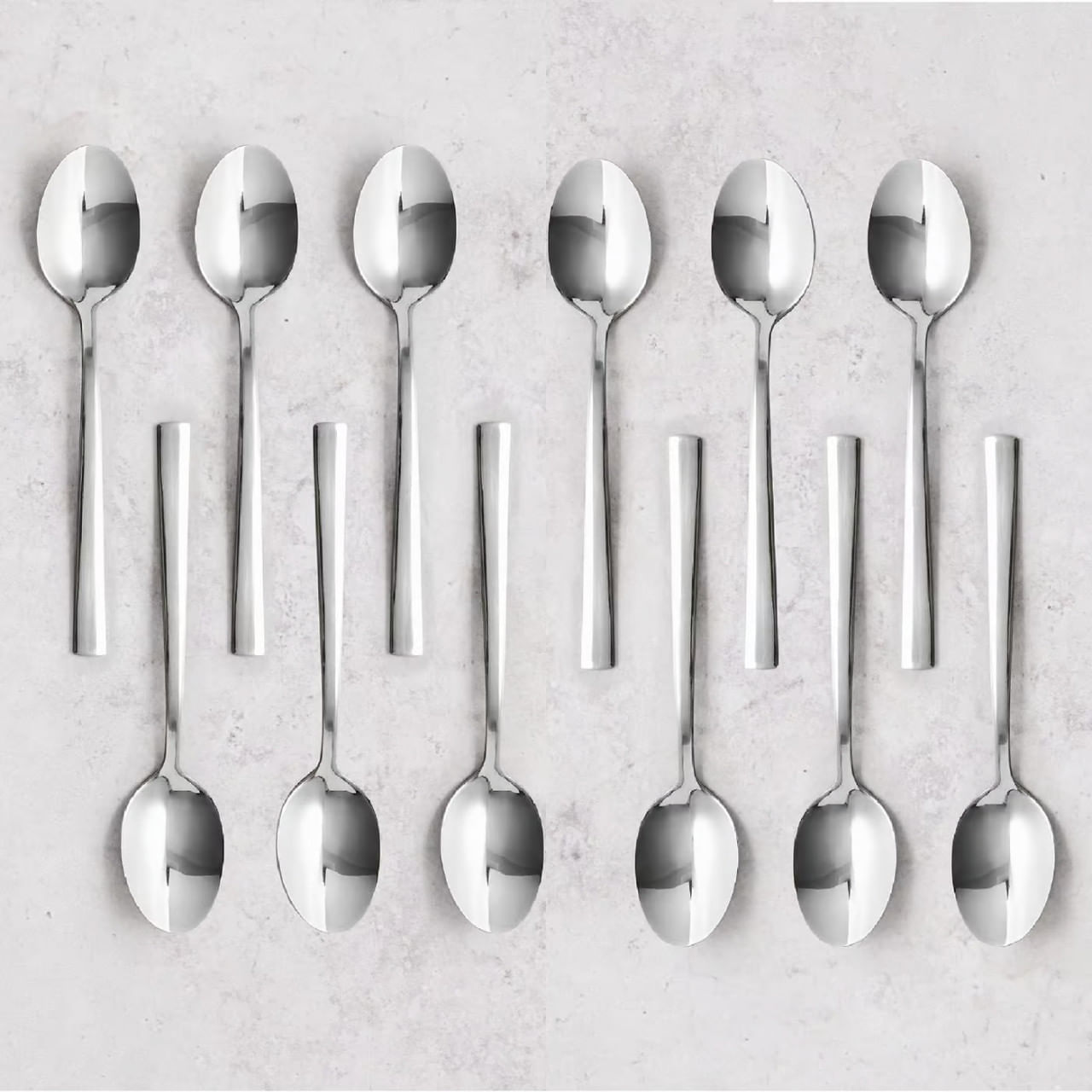 Set lingura de masa, 12 piese, inox, AMBITION Prato - 2 | YEO