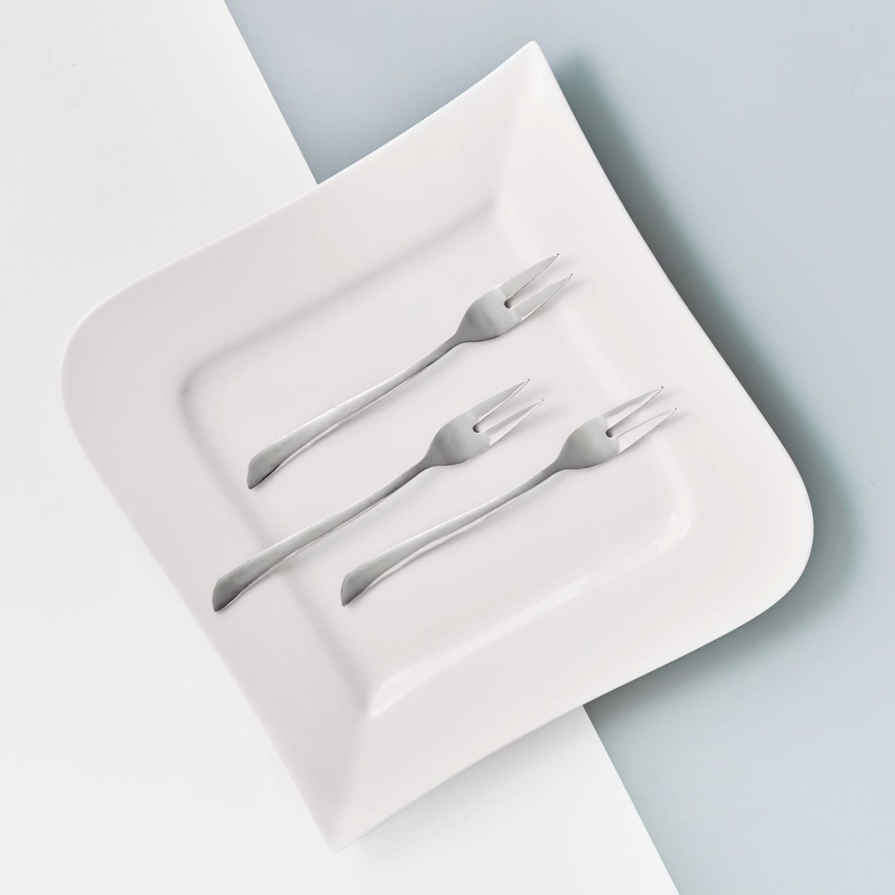 Set furculita de masa pentru carne, 3 piese, inox, AMBITION Wave - 2 | YEO