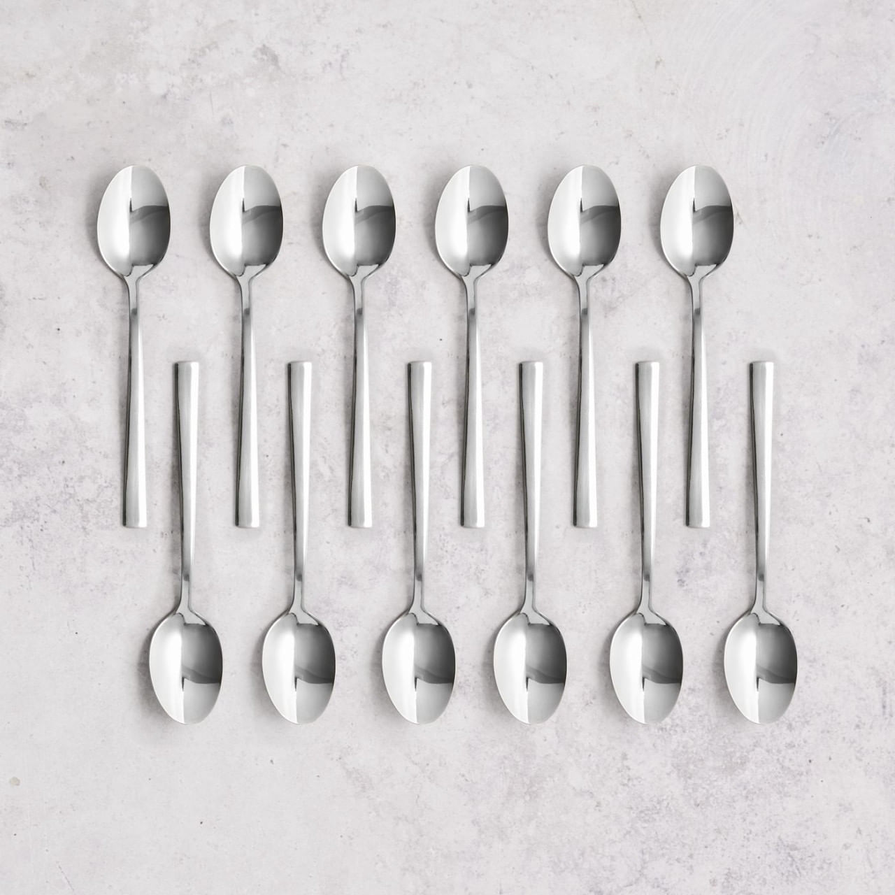 Set lingurita ceai, 12 piese, inox, AMBITION Prato - 4 | YEO