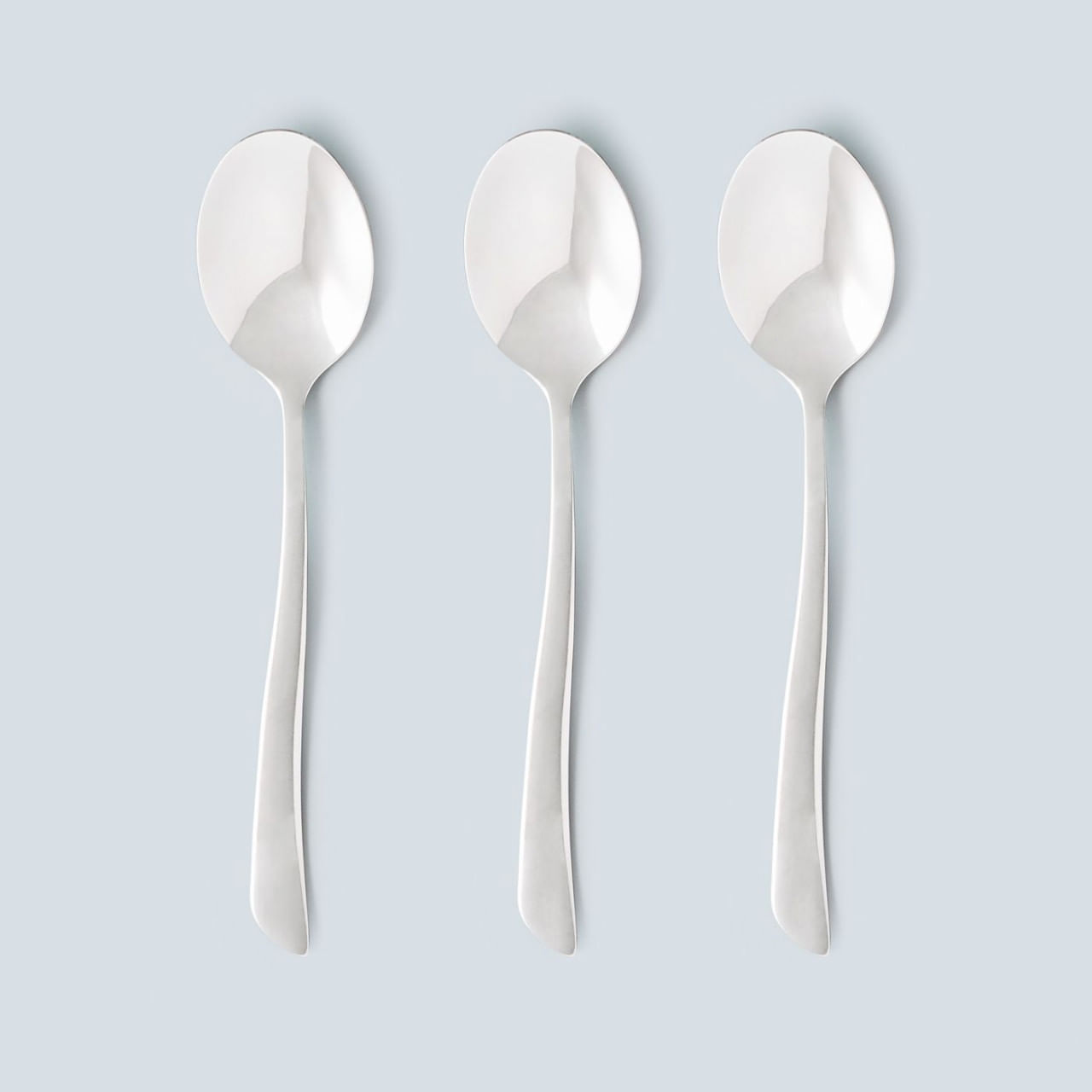 Set lingura de masa, 3 piese, inox, AMBITION Wave - 2 | YEO