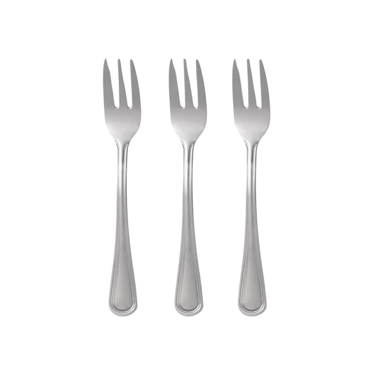 Set furculita desert, 3 piese, inox, DOMOTTI London