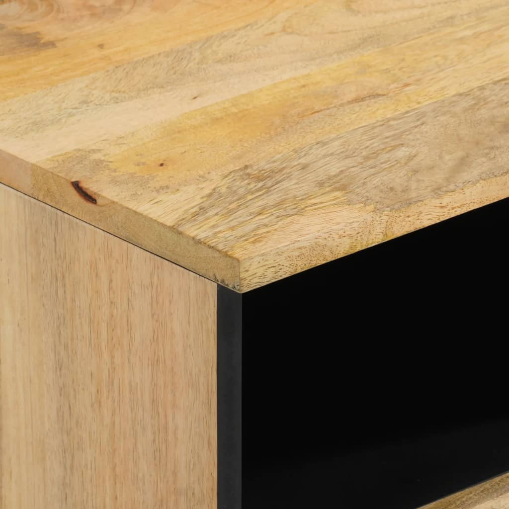 Noptiere, 2 buc., 40x33x46 cm, lemn masiv de acacia — imaginea 9
