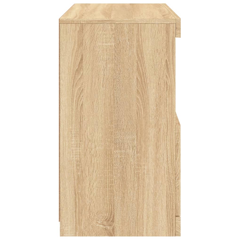 Servanta cu lumini LED, stejar sonoma, 60x37x67 cm — imaginea 20
