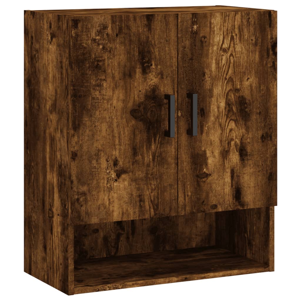 Dulap de perete, stejar fumuriu, 60x31x70 cm, lemn compozit — imaginea 13