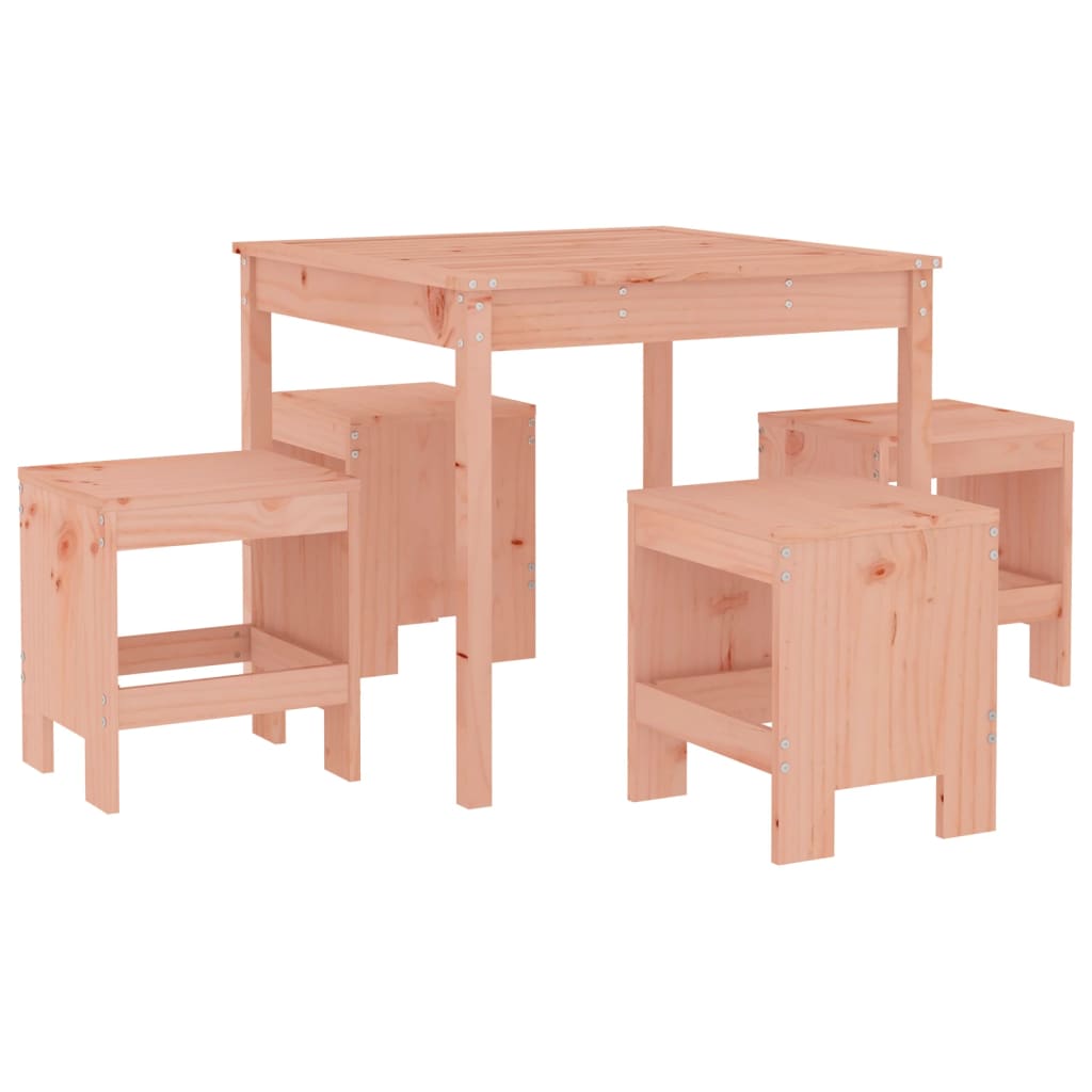 Set cu masa de gradina, 5 piese, lemn masiv douglas — imaginea 11