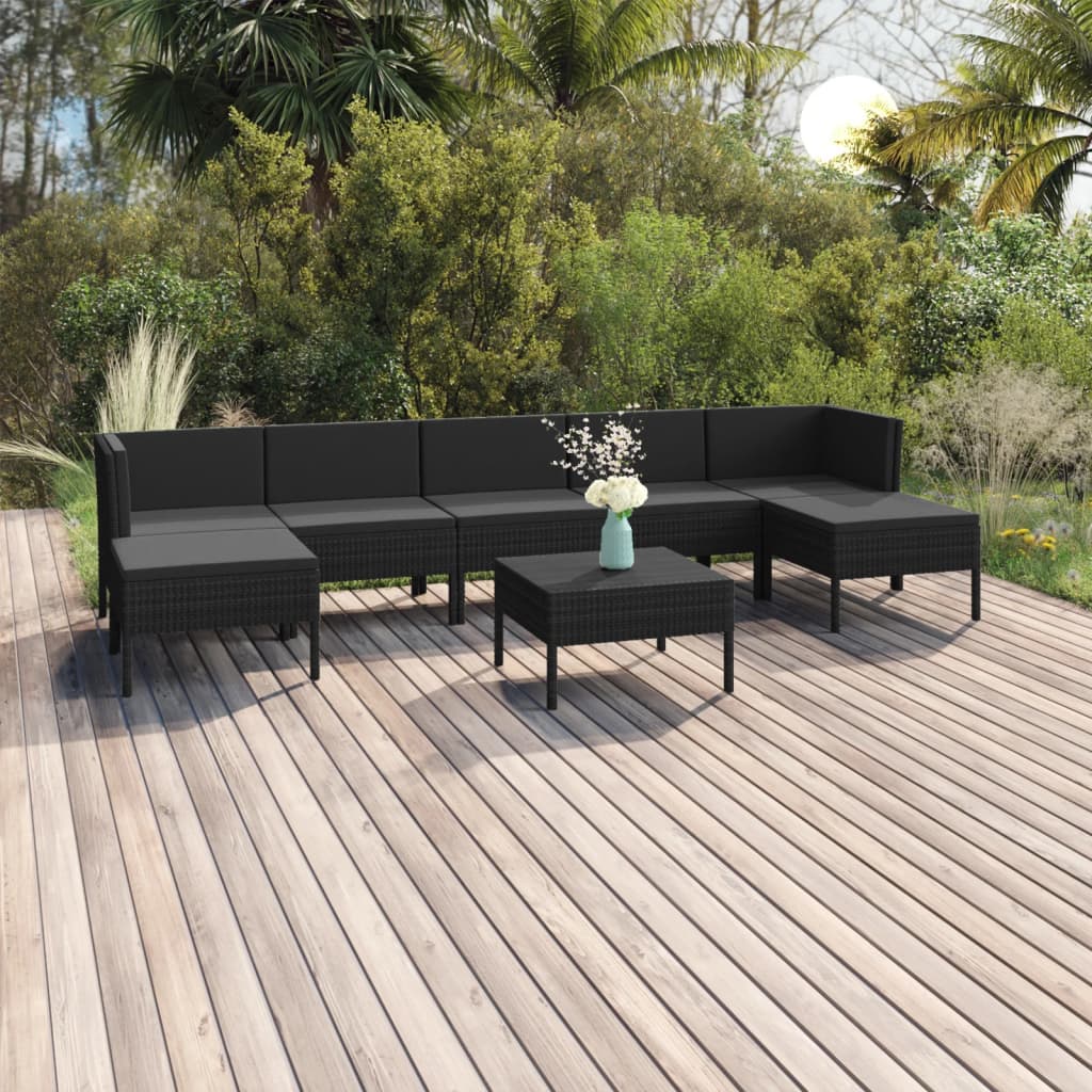 Set mobilier de gradina cu perne — imaginea 2