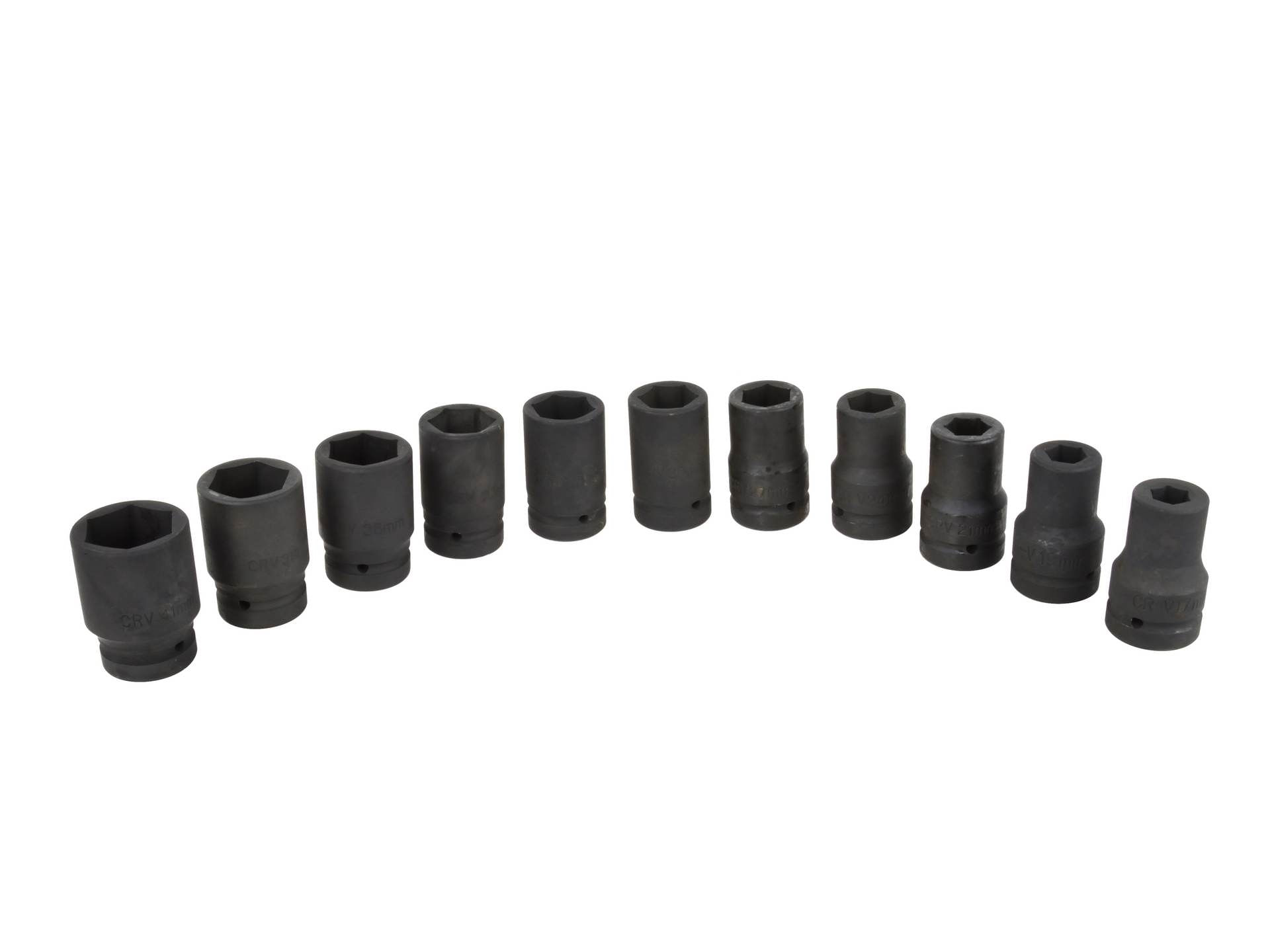 Set de chei tubulare pentru impact 11 bucati, Geko G10076 - 1 | YEO