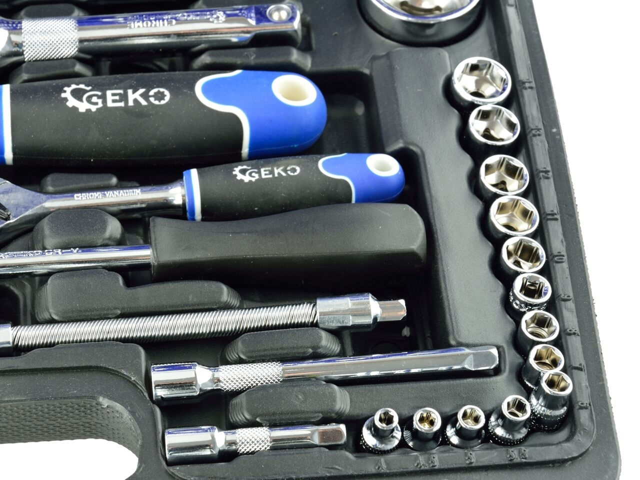 Trusa chei tubulare si torx 94 piese, CRV GEKO, G10100 - 4 | YEO