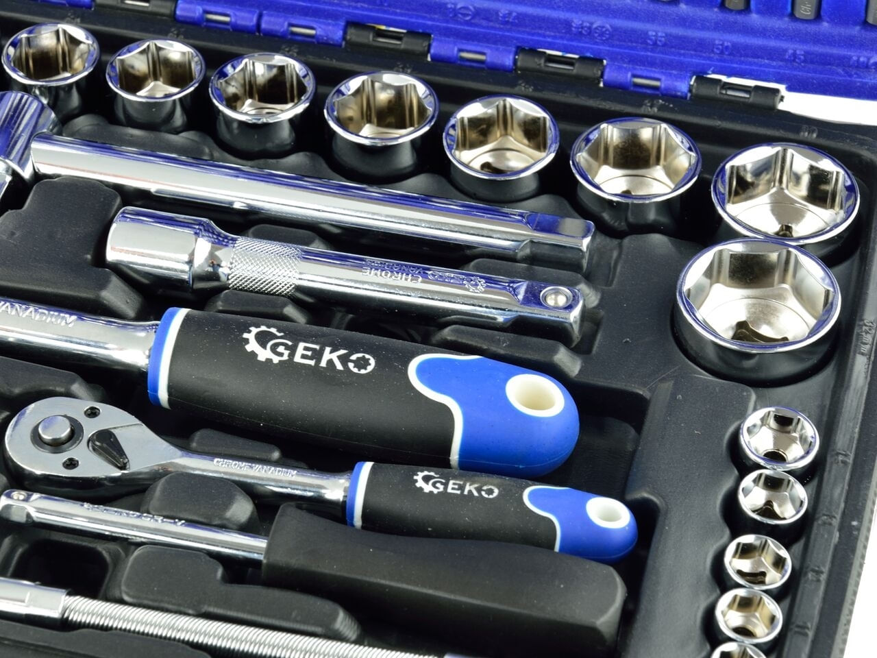 Trusa chei tubulare si torx 94 piese, CRV GEKO, G10100 — imaginea 10