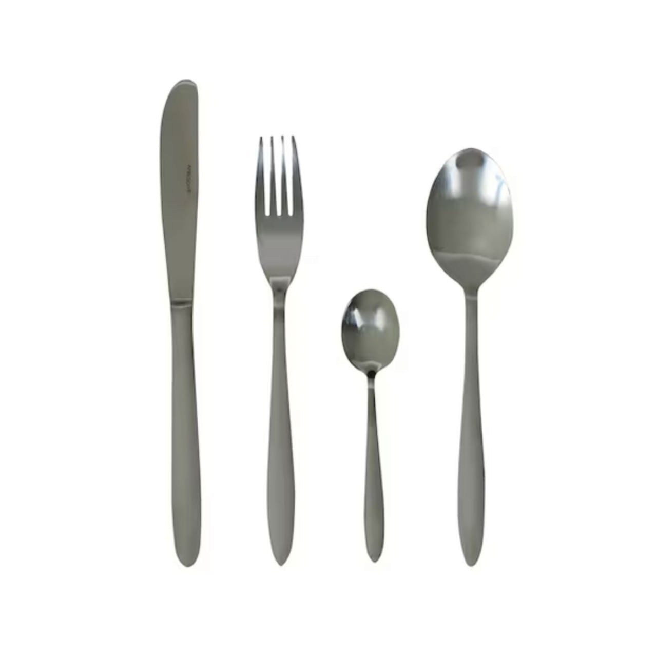 Set tacamuri inox, 24 piese, 6 persoane, AMBITION Marabella - 4 | YEO