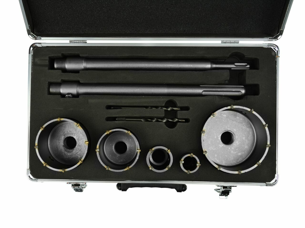 Set 9 carote pentru zidarie + 2 adaptori, GEKO G40009 - 2 | YEO