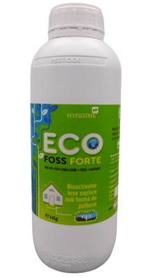 Bioactivator EcoFoss 1 kg, pentru mentinerea sistemului sanitar curat
