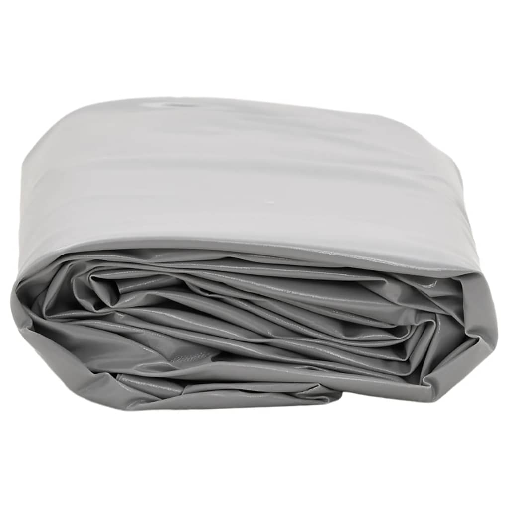 Prelata, gri , 5x8 m, 650 g/m² — imaginea 3