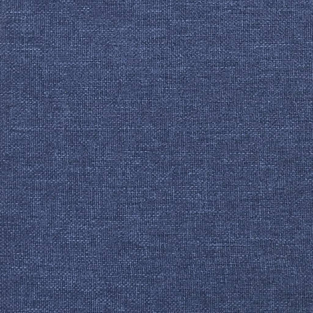 Saltea de pat cu arcuri, albastru, 120x190x20 cm, textil — imaginea 6