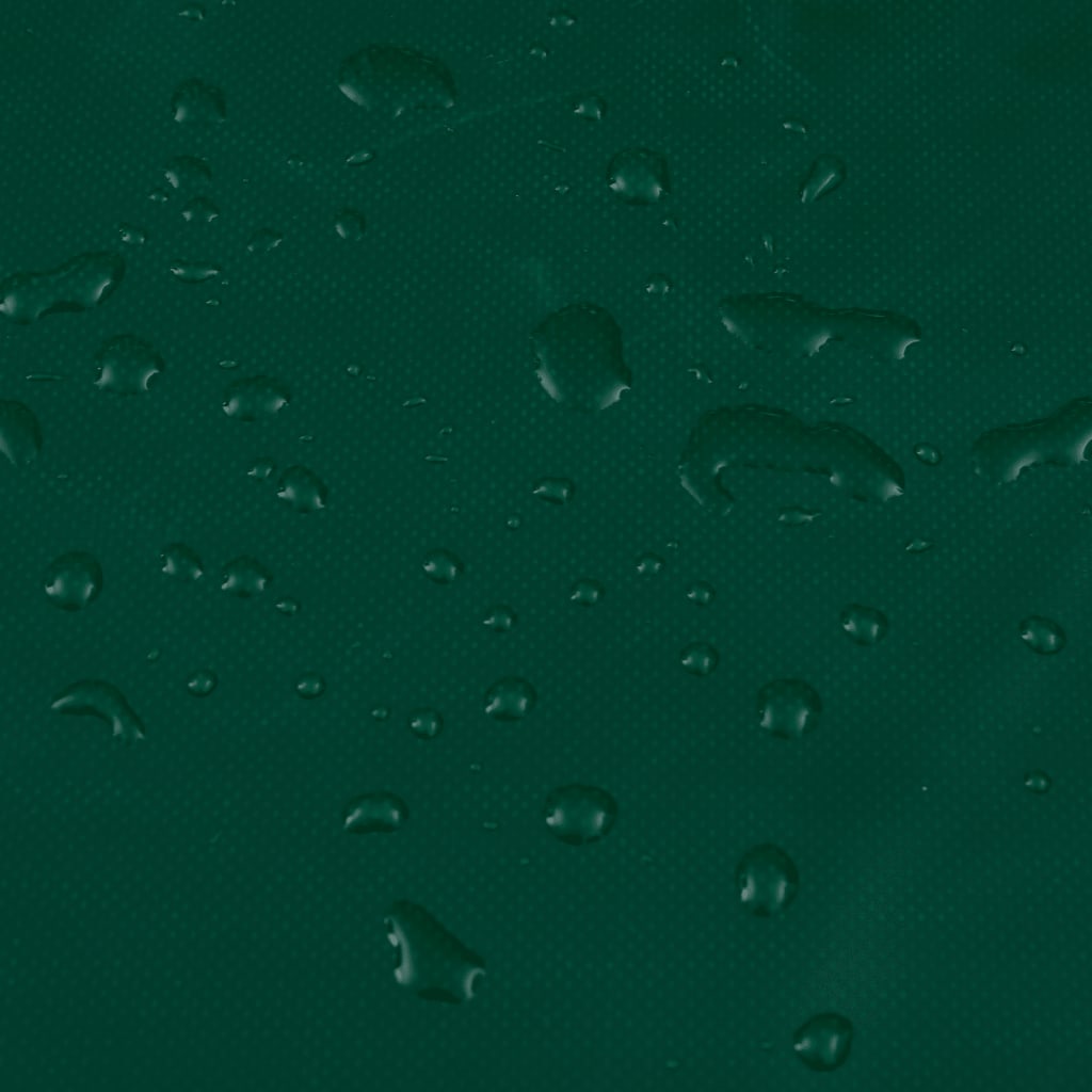 Prelata, verde, 5x7 m, 650 g/m², model fără ochiuri — imaginea 7
