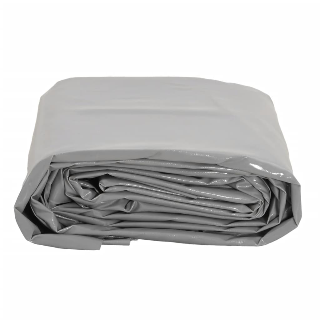 Prelata, gri, 3x6 m, 650 g/m² — imaginea 3