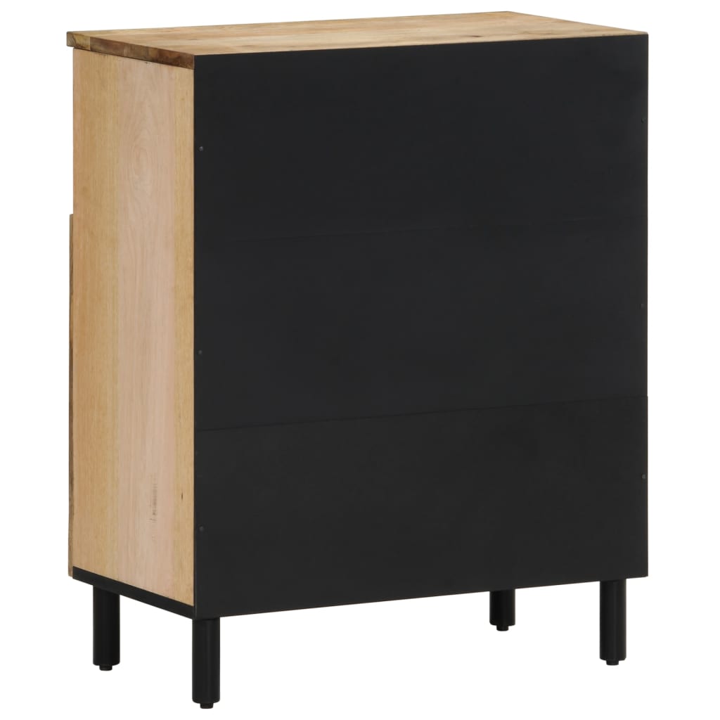 Dulap lateral, 60x33x75 cm, lemn masiv de mango — imaginea 7