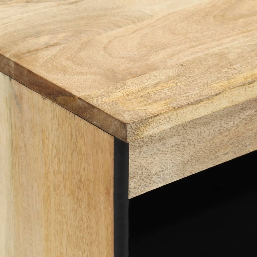 Dulap lateral, 60x33x75 cm, lemn masiv de mango — imaginea 8