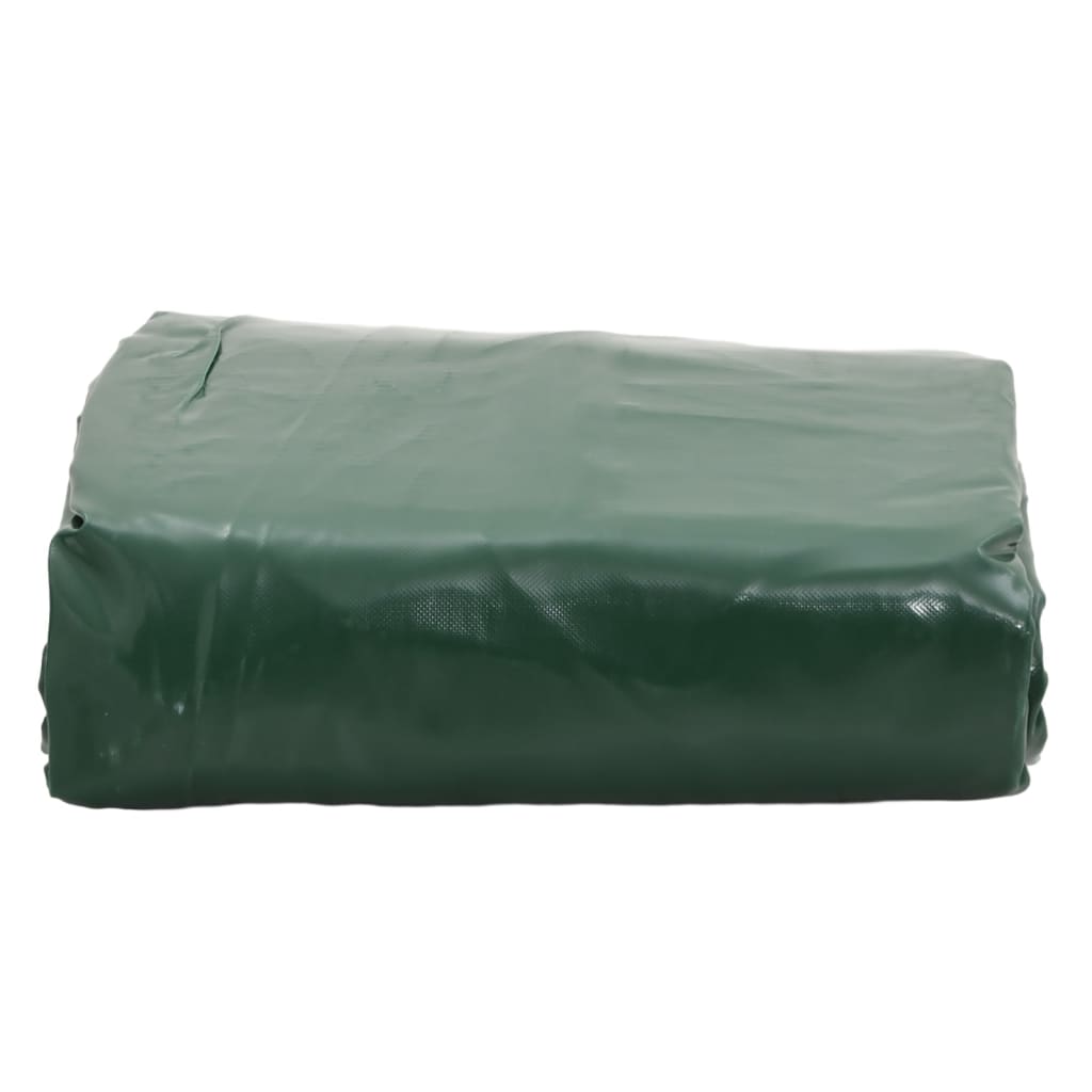 Prelata, verde, 4x6 m, 650 g/m² — imaginea 2