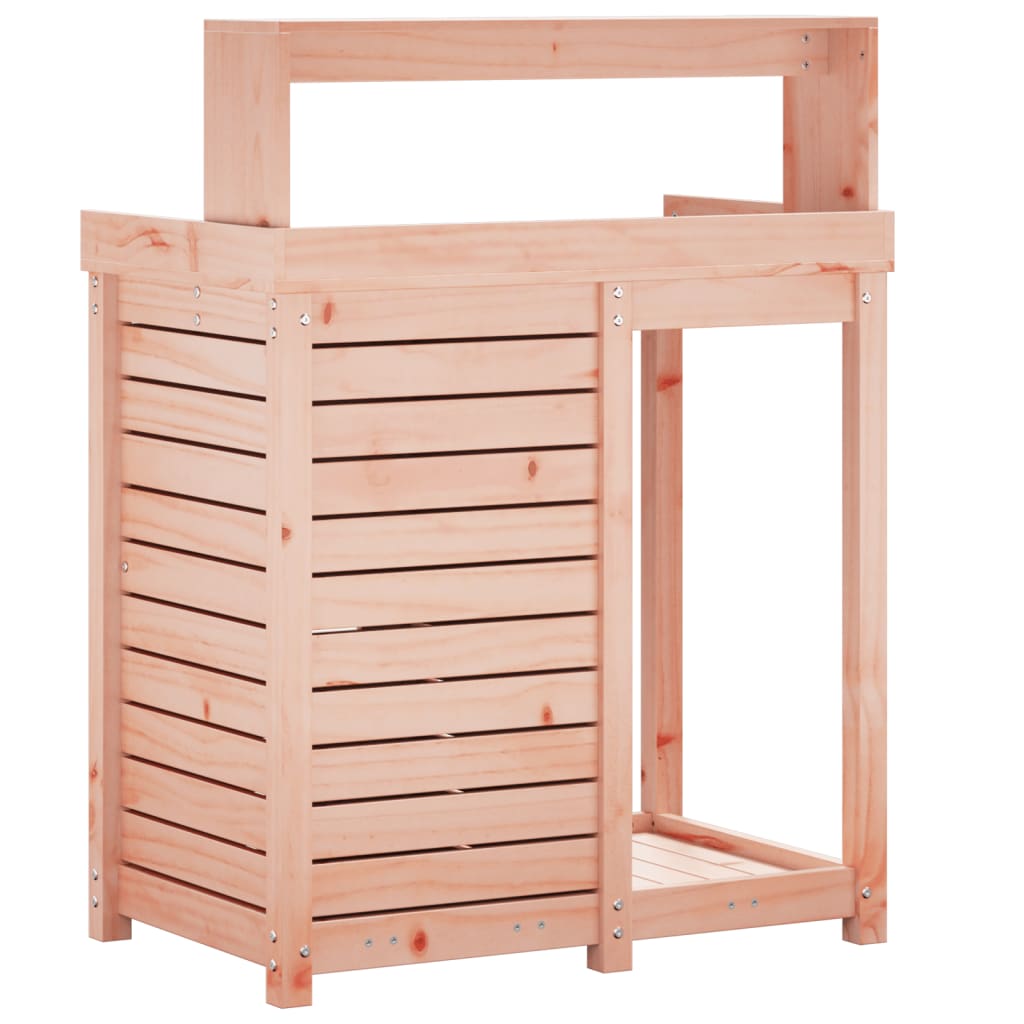 Masa de plantare cu rafturi 82,5x50x109,5 cm lemn masiv douglas — imaginea 7