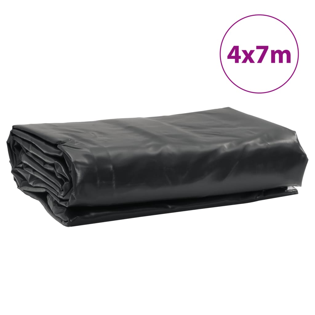 Prelata, antracit, 4x7 m, 650 g/m² — imaginea 9