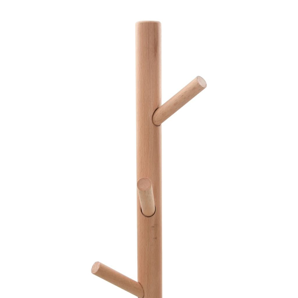 Cuier de haine, negru, 172 cm, fier vopsit electrostatic — imaginea 7