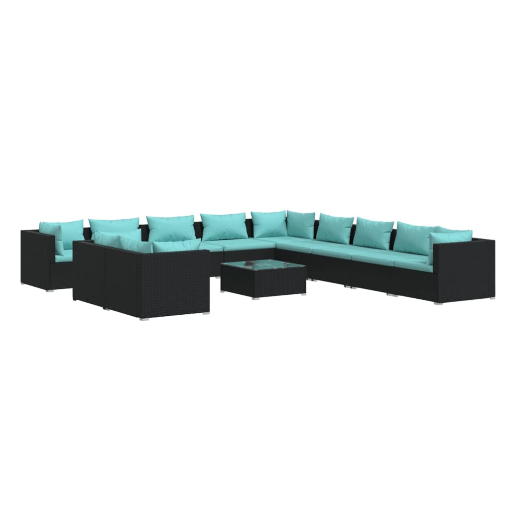 Set mobilier de gradina cu perne