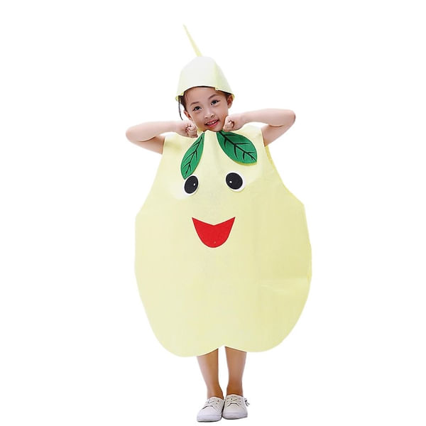 Costum fruct Para/Gutuie, IdeallStore®, galben, marime universala