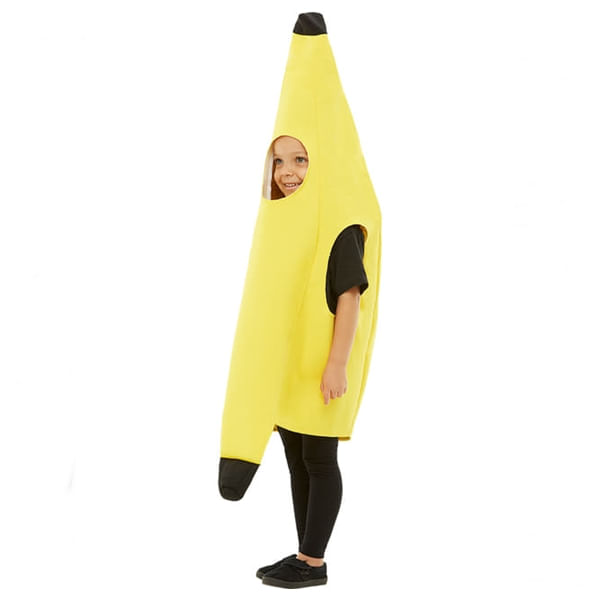 Costum fruct Banana, IdeallStore®, galben, marime universala - 1 | YEO