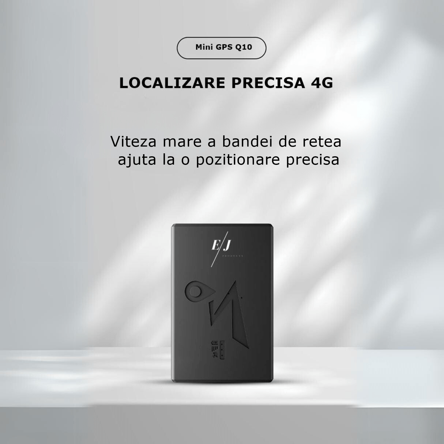 Mini GPS 4G, Q10, fixare magnetica, pozitionare in timp real, control la distanta , autonomie 15 zile, standby 45 zile - 2 | YEO